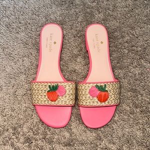 Strawberry Kate spade sandals
